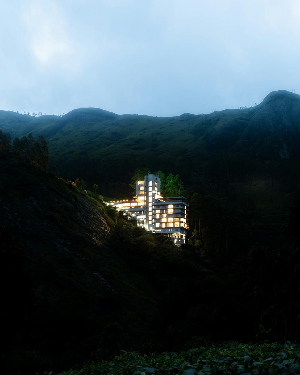 Resort at night